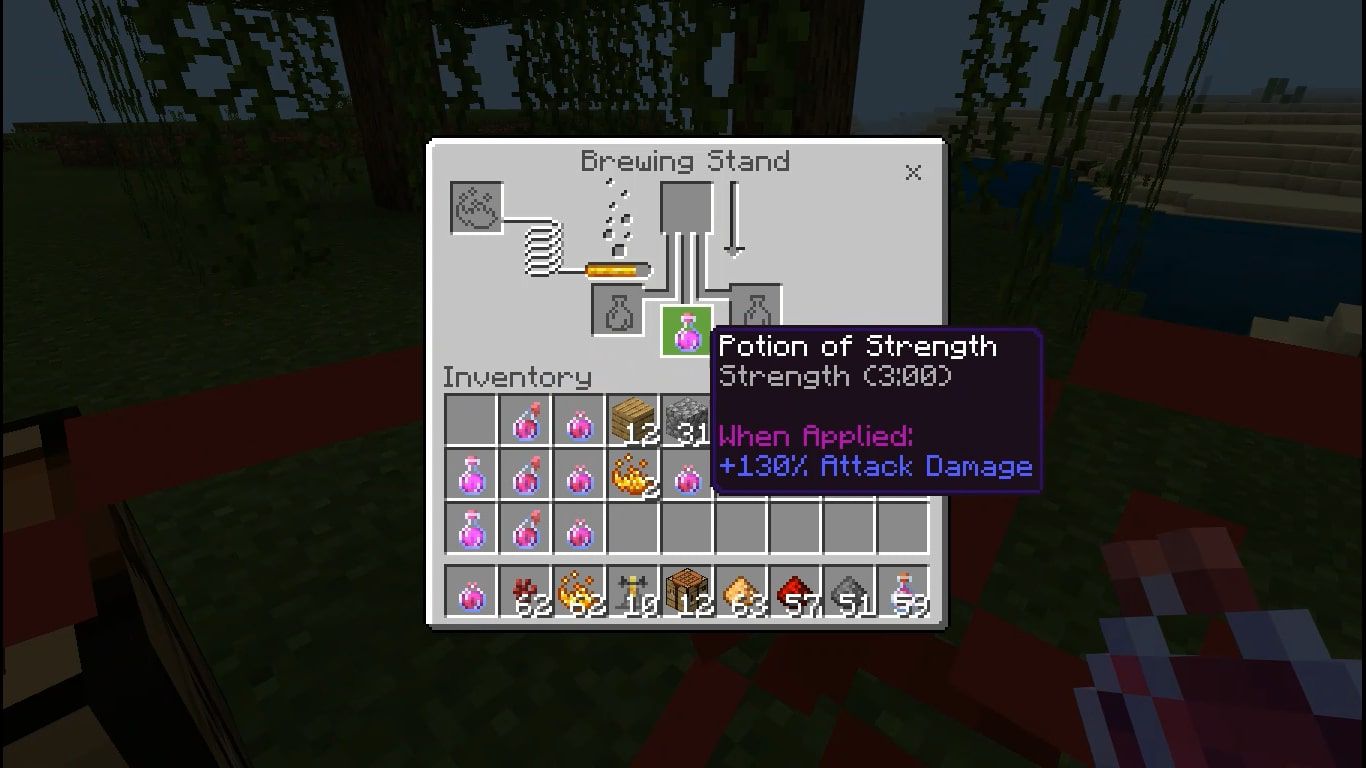 How to Make Strength Potions in Minecraft