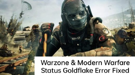 How to fix Warzone & Modern Warfare Status Goldflake error