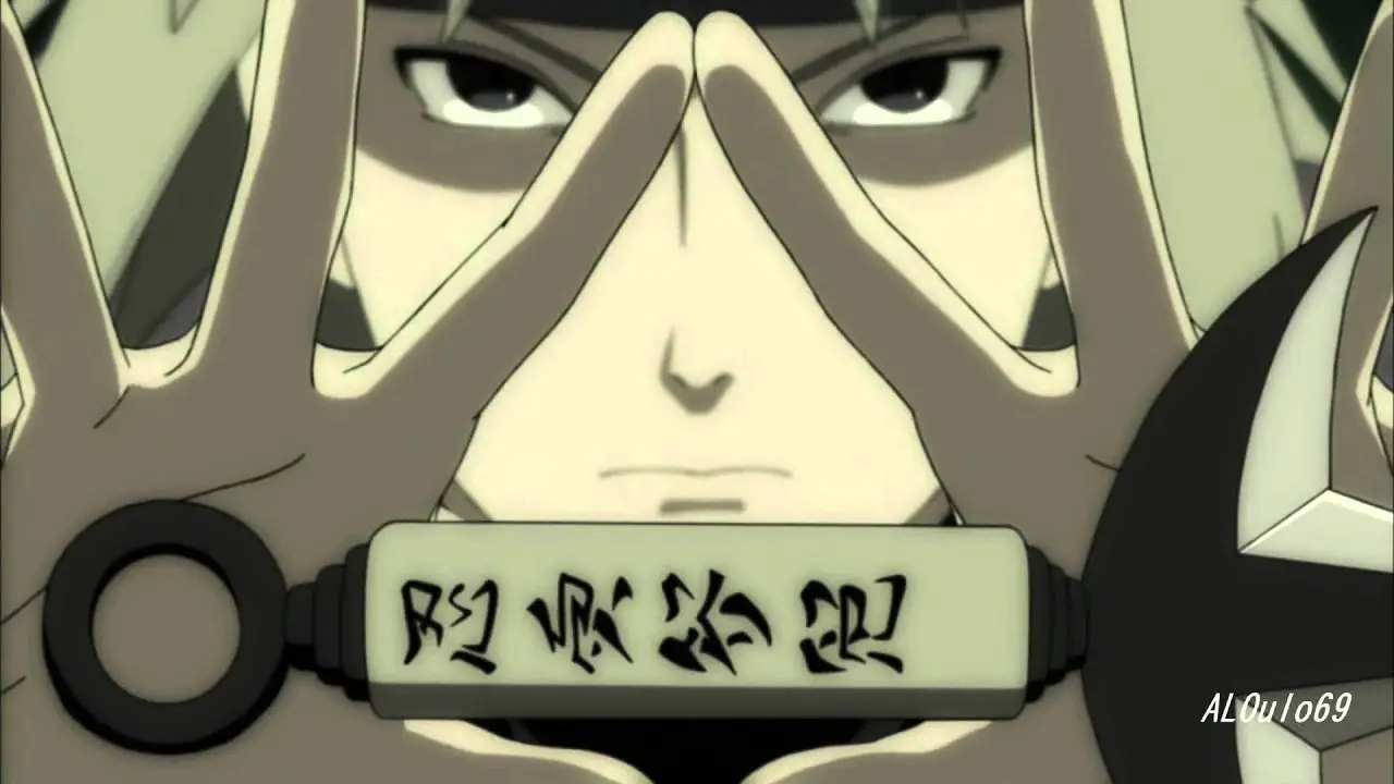 Minato's Kunai Say in Naruto