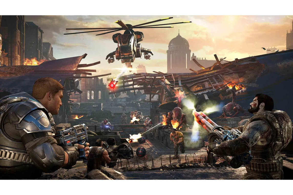Is Gears Of War 4 Split Screen?