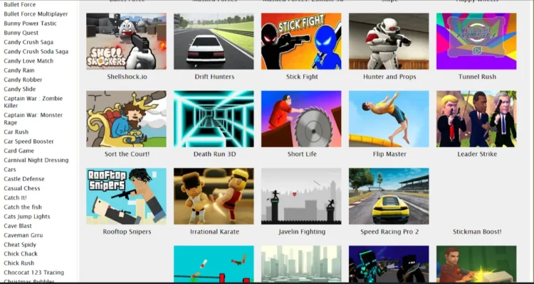 7 Best Unblocked Websites For Games 1 Unblocked Websites For Games - Unblocked games 99