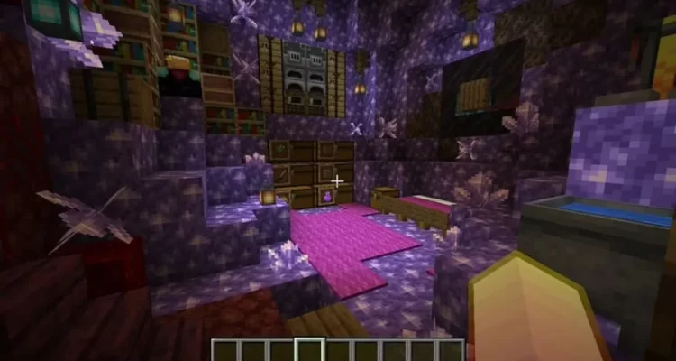 What Can You Do With Amethyst In Minecraft - 3 Best Uses 1 What Can You Do With Amethyst In Minecraft - Amethyst blocks