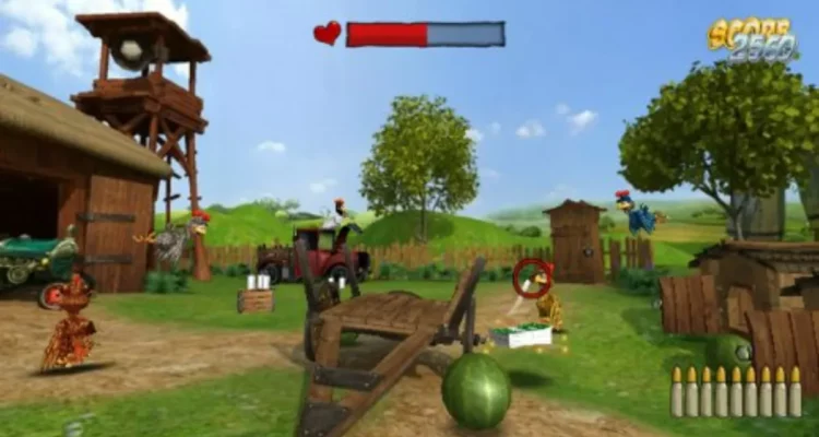 7 Best Wii Shooting Games 6 Best Wii Shooting Games - Chicken riot