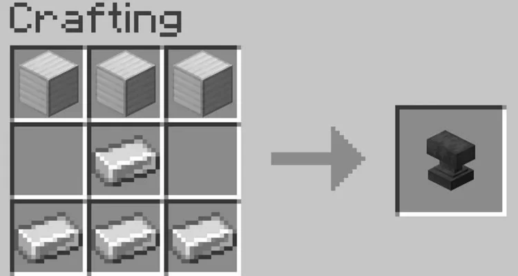 How To Disenchant Minecraft 2022 2 How To Disenchant Minecraft - How to make an anvil in Minecraft