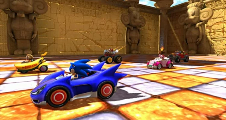 Sonic Games For PS3  - Sonic and Sega-All Stars Racing