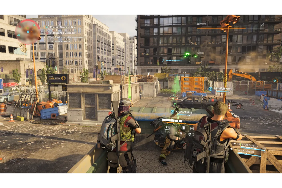 Is Division 2 Co Op?
