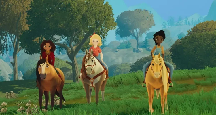 Horse Games For Nintendo Switch - DreamWorks Spirit Lucky’s Big Adventure