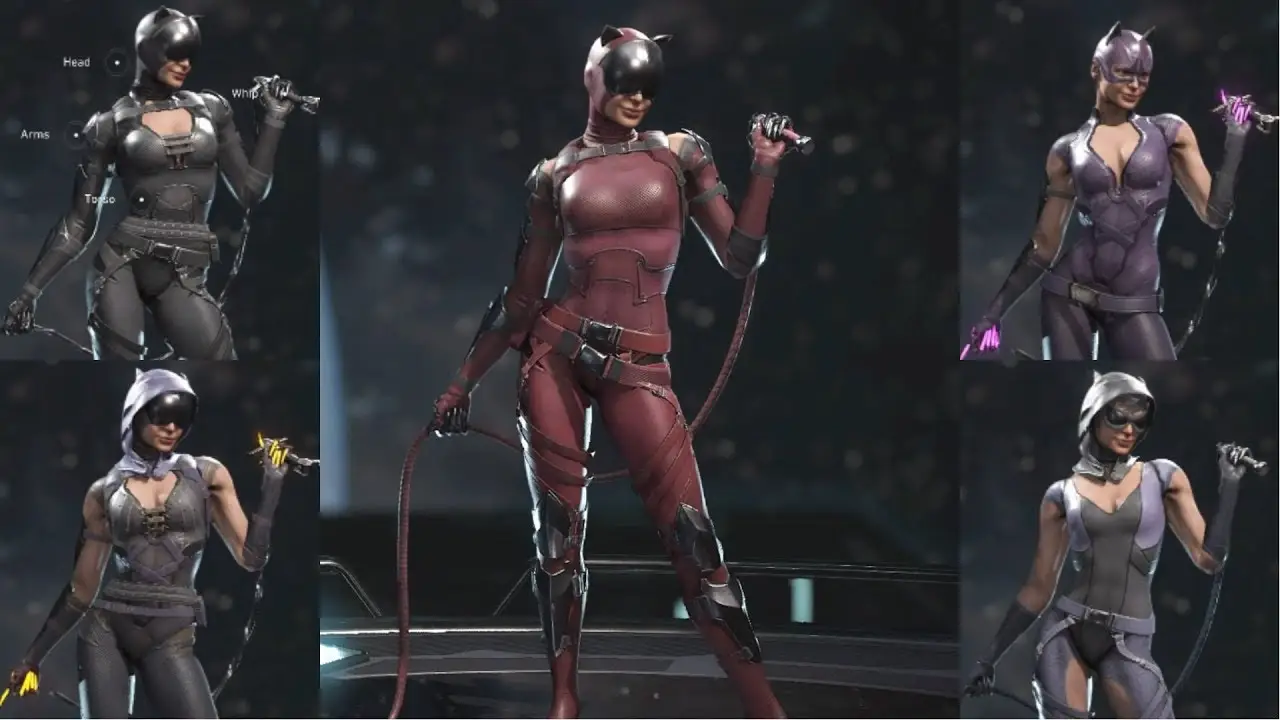 Catwoman Gear in Injustice 2