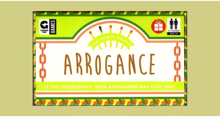 Card Drinking Games For 2 - Arrogance