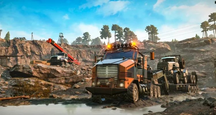 Trucking Games For Xbox One - Snowrunner