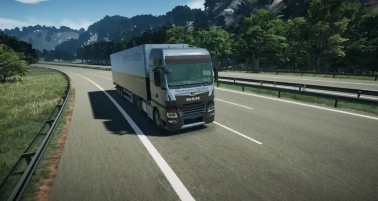 Trucking Games For Xbox One - On The Road - The Truck Simulator