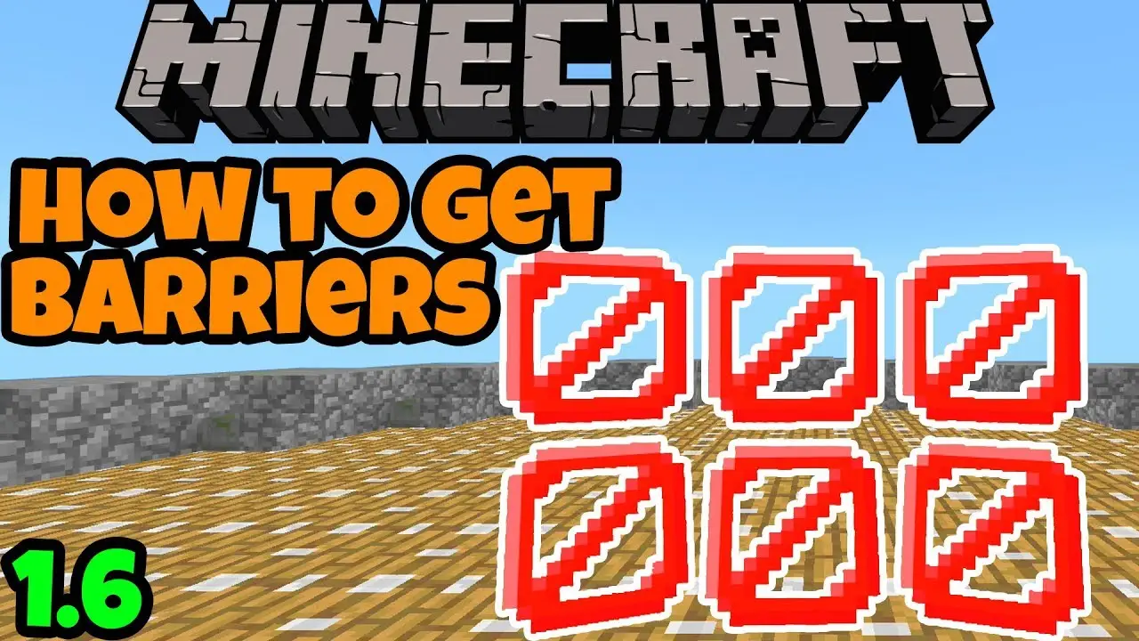 How to get barrier blocks in Minecraft