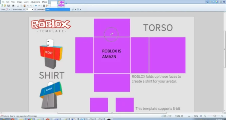 How To Make Clothes On Roblox Mobile - How to make Tshirts on Roblox Mobile