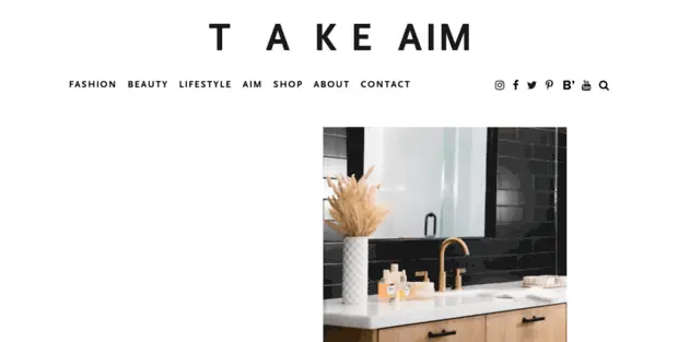 Take aim la lifestyle fashion blog