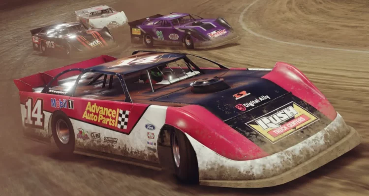 Dirt Track Racing Games For Xbox One - Tony Stewart’s All American Racing