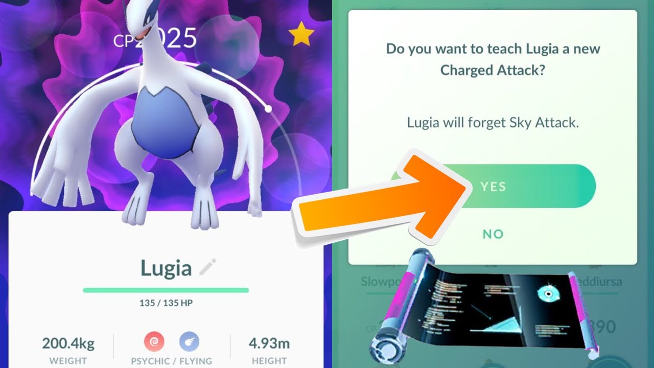 How Do You Use A Charged TM In Pokemon Go?