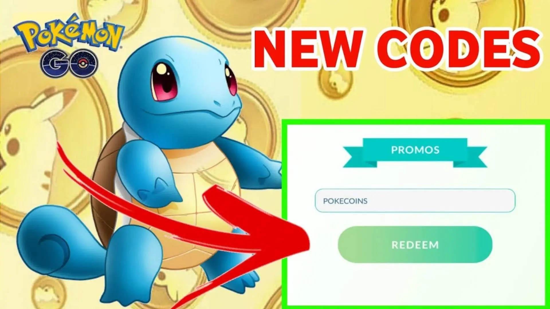 Get Pokemon Go Promo Codes?