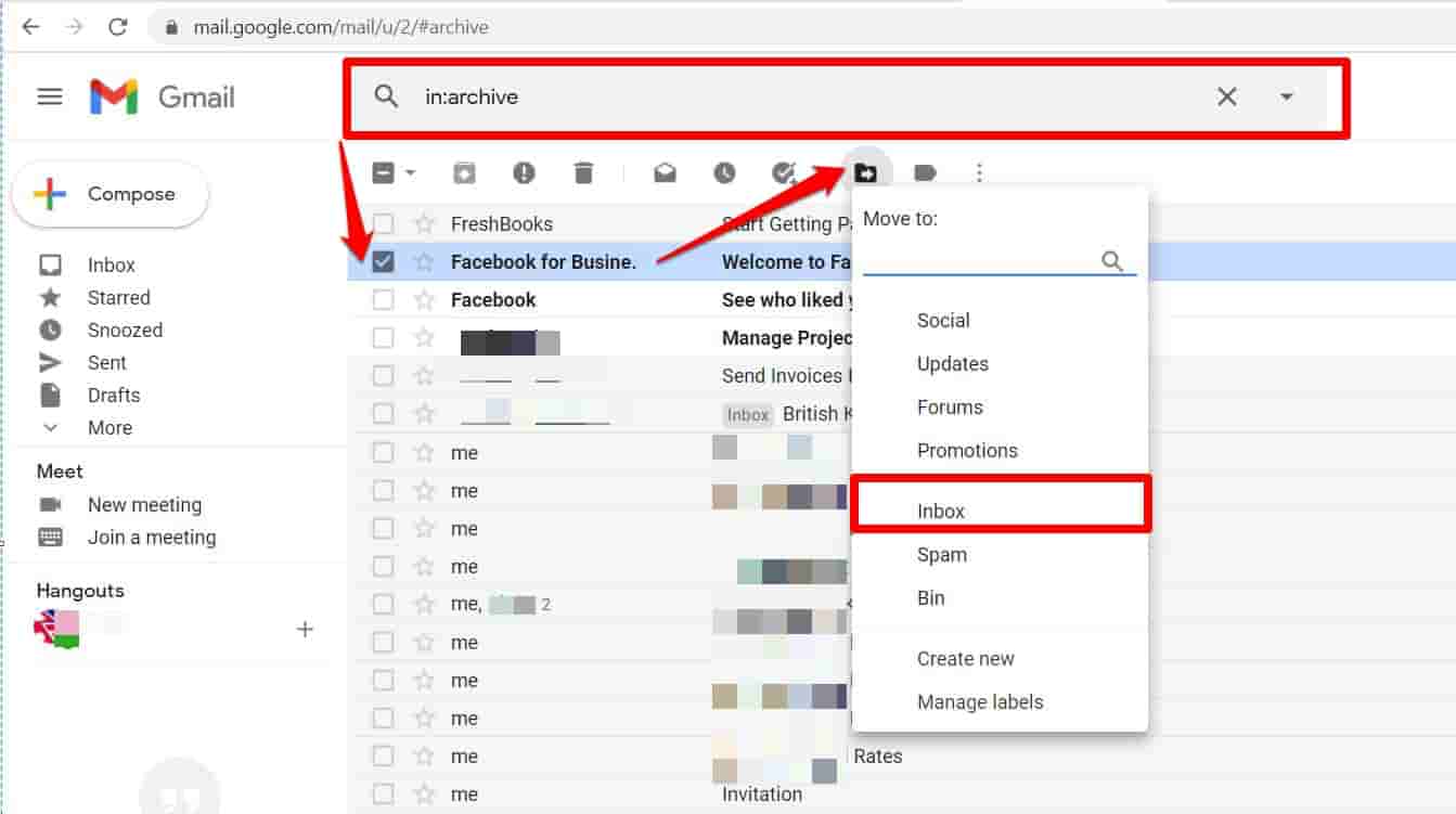 How To Find Archived Emails In Gmail?