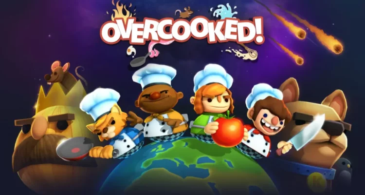 2 Player Split Screen PS4 Games Free- Overcooked