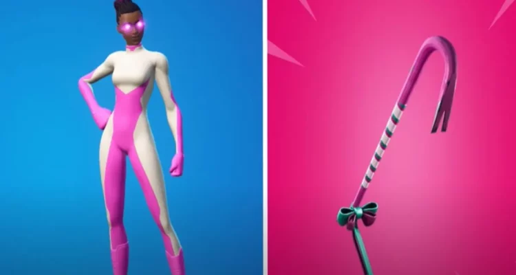 7 Best Superhero Skin Combos- White and Pink with Bold Bar